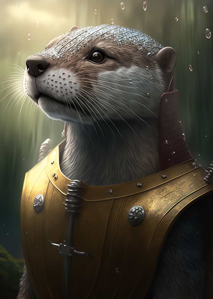 Otter Warrior
