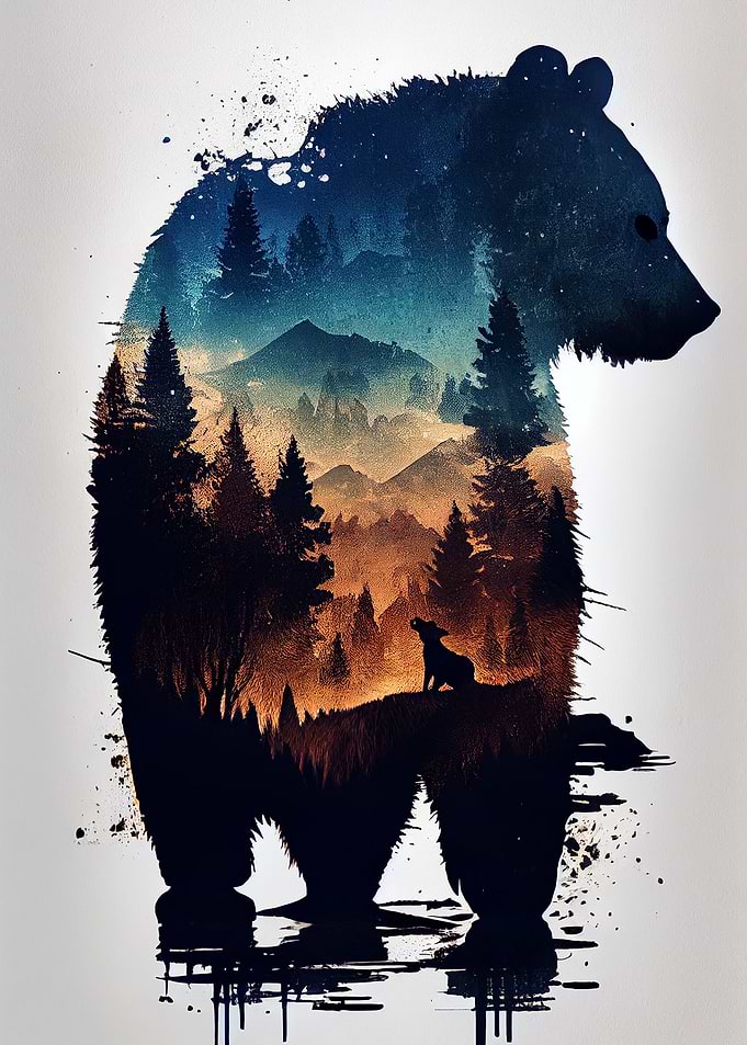 Bear Silhouette