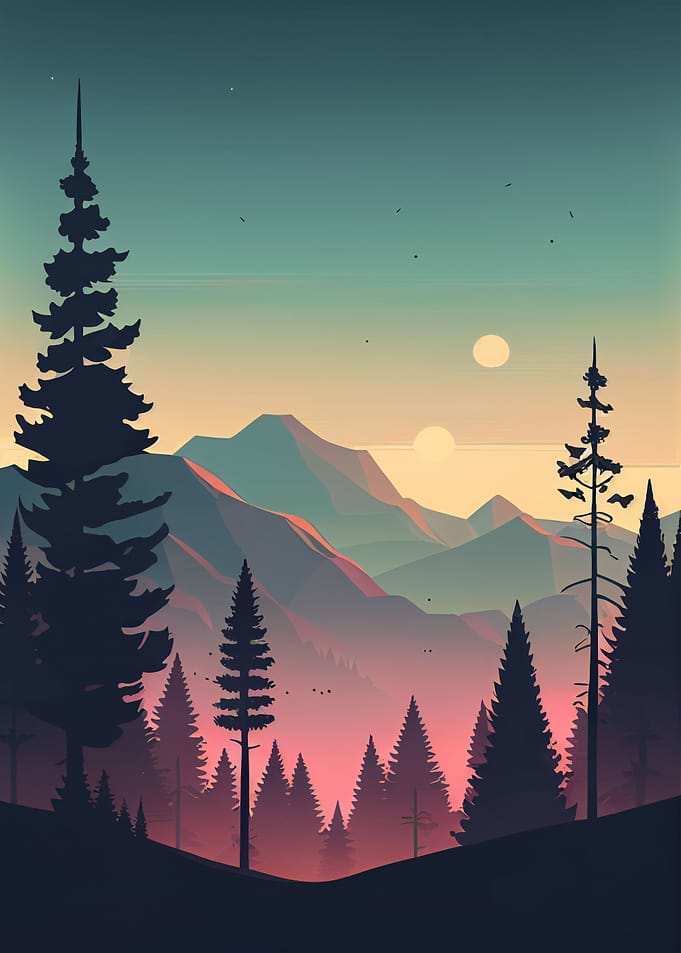 Landscape Flat Design