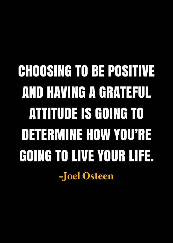 Joel Osteen Quote