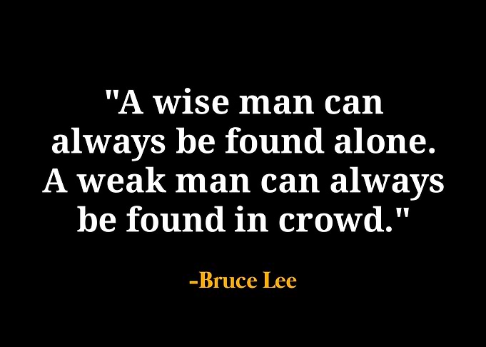 Bruce Lee Quote