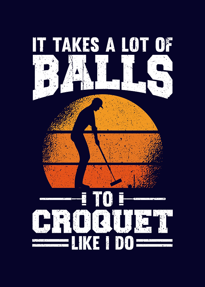 Funny Croquet Game