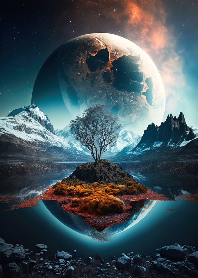 Super fantasy landscape