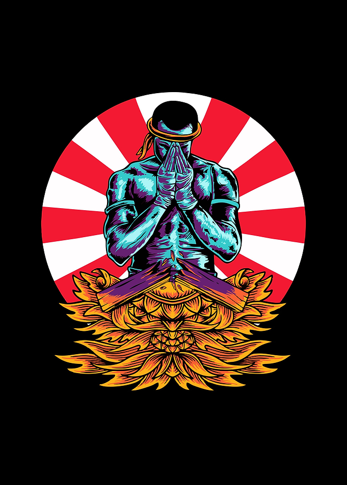 Muay thai character