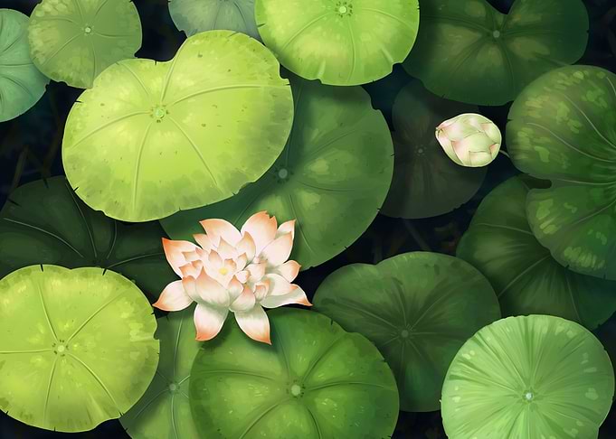 lotus paint