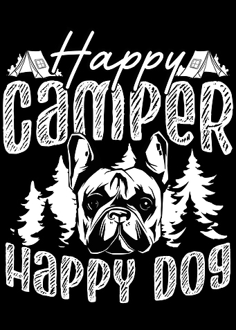 Happy camper happy dog