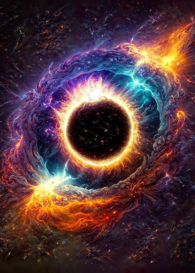 Space Rainbow Ring