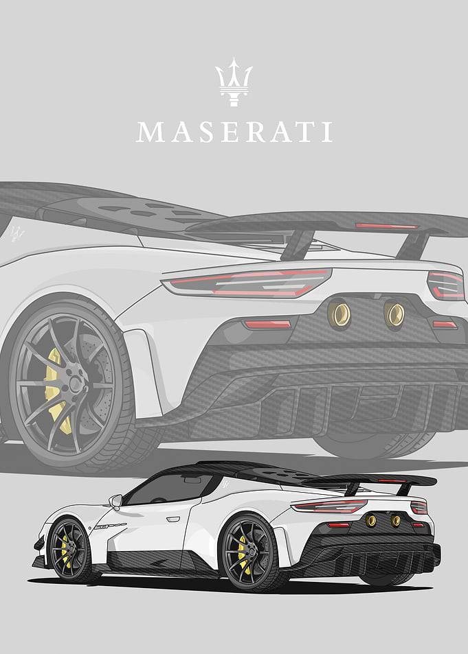 maserati mc20 white