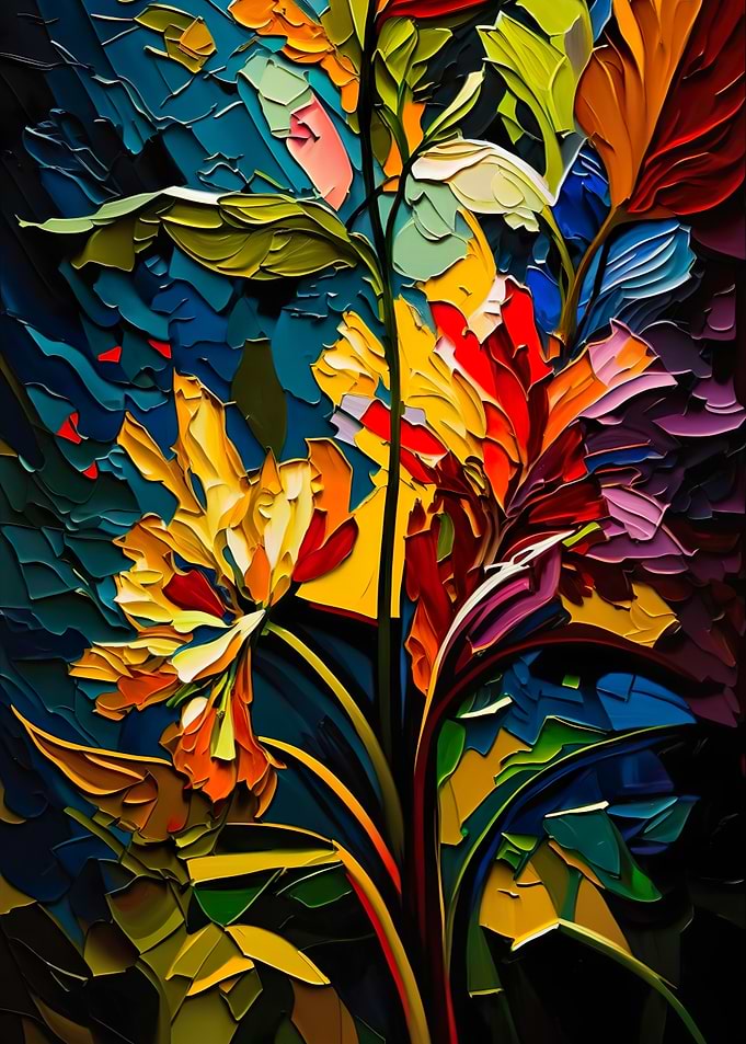 Colored Plants