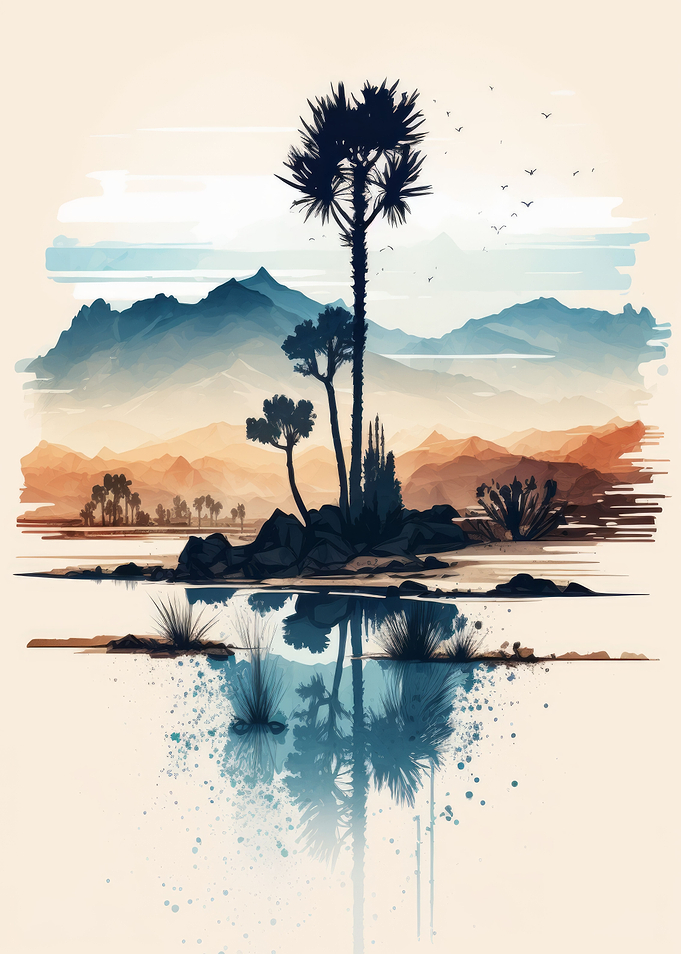 Watercolor Naturescape