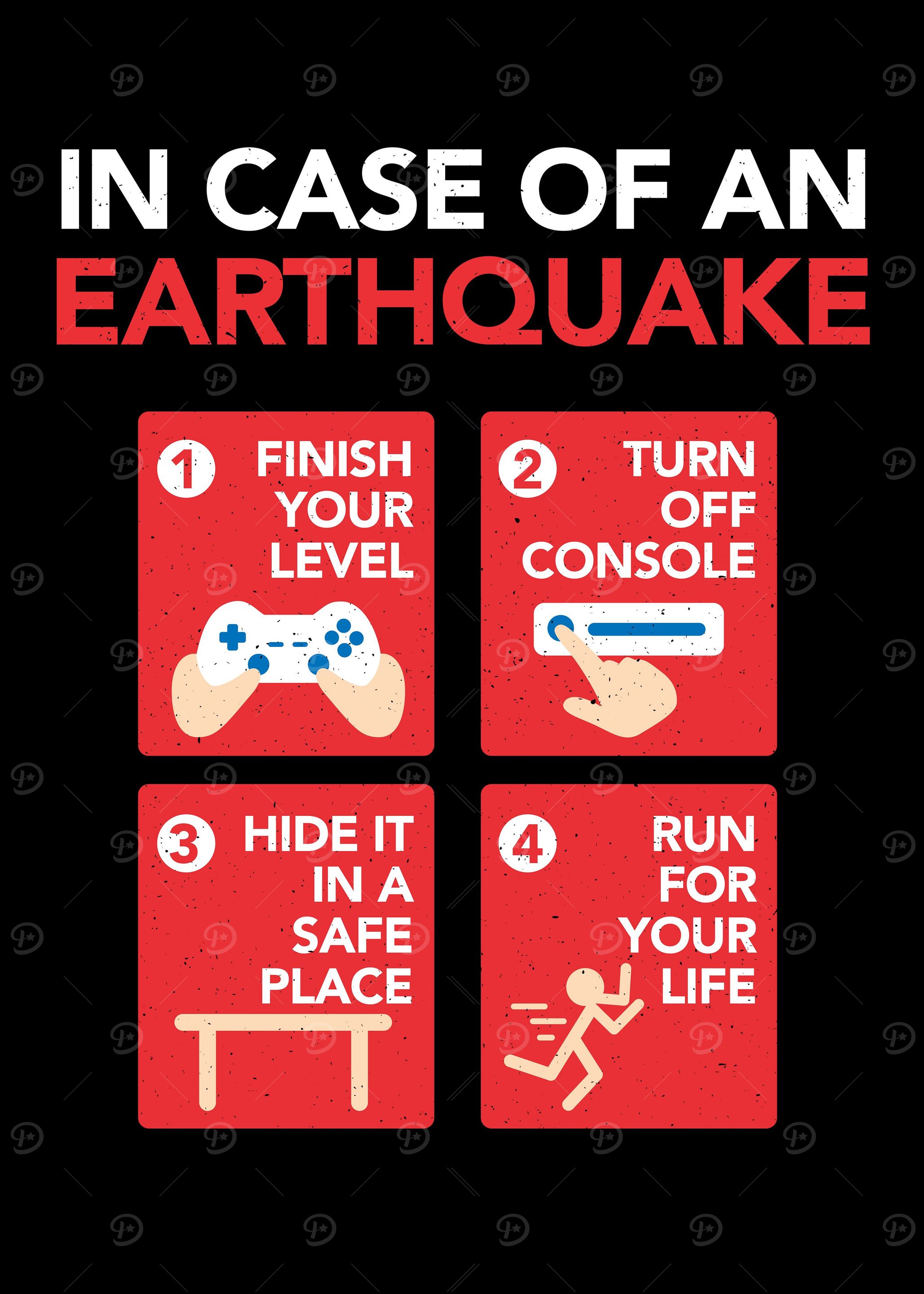 Gamer Earthquake Gaming