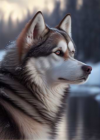 cute husky