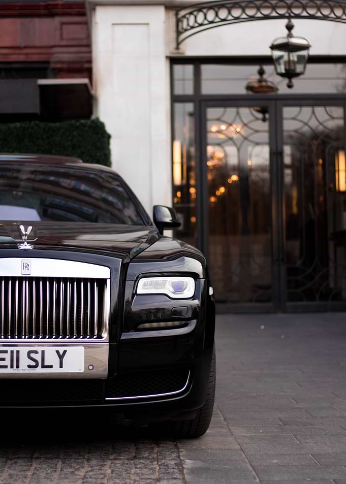Rolls Royce in the Drive