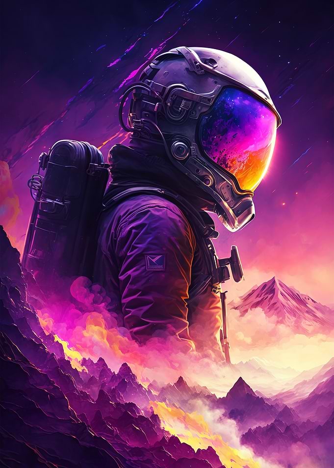 Astronaut Space Galaxy