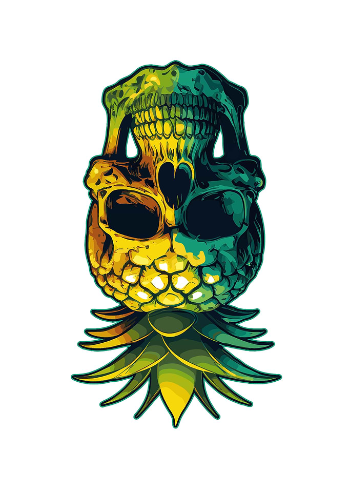Upside Down Pineapple Gift