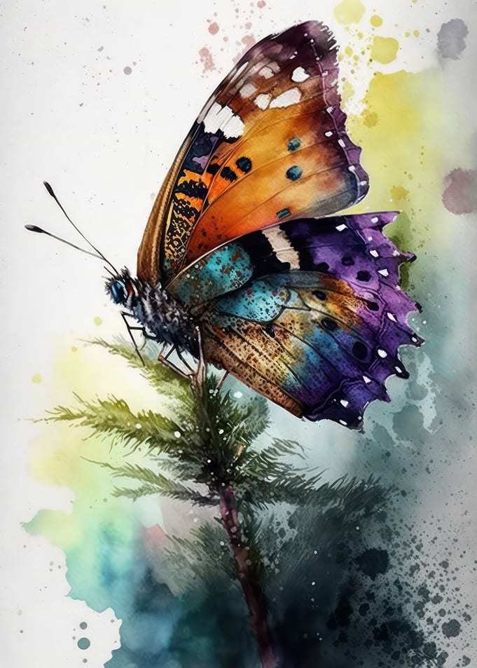 Butterfly Watercolor