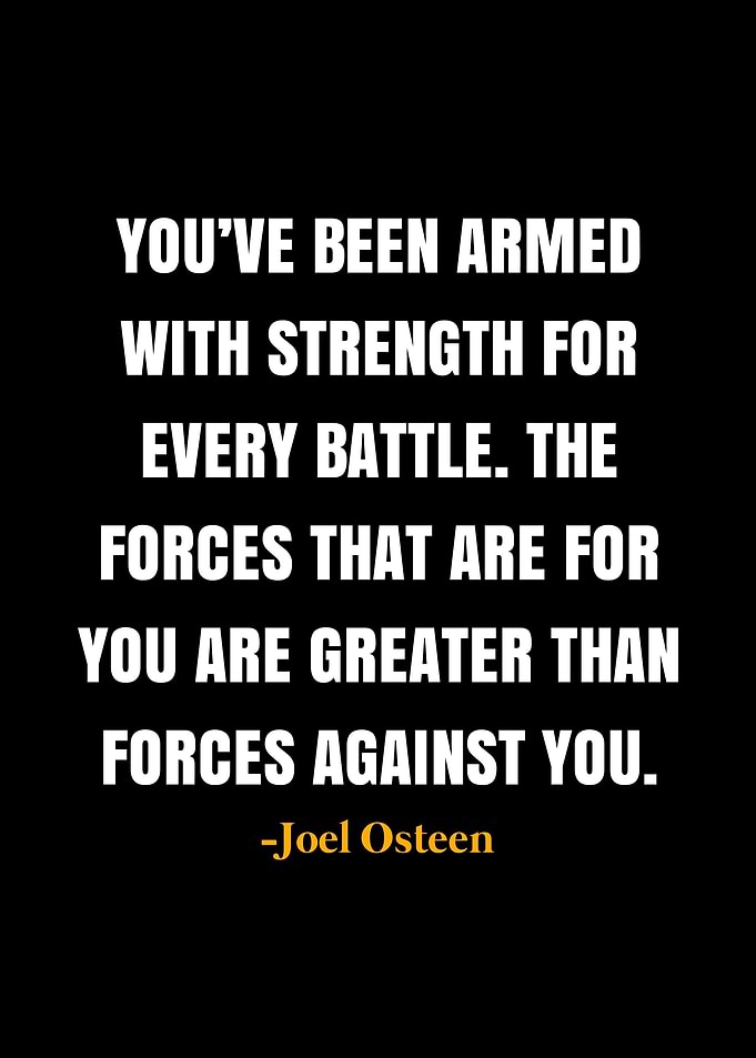 Joel Osteen Quote