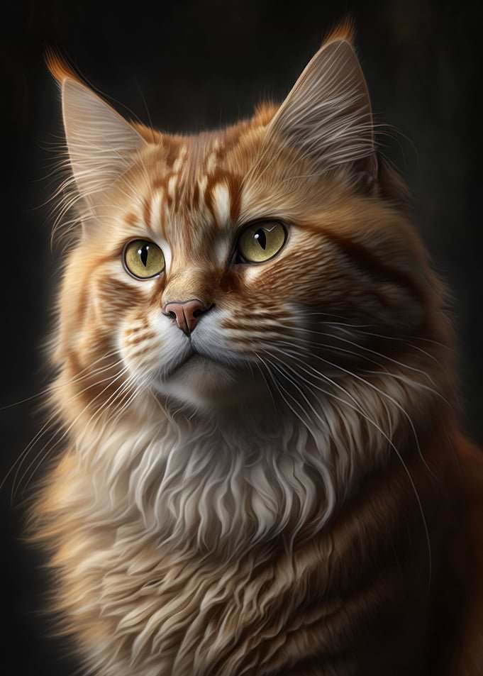 Cat portrait