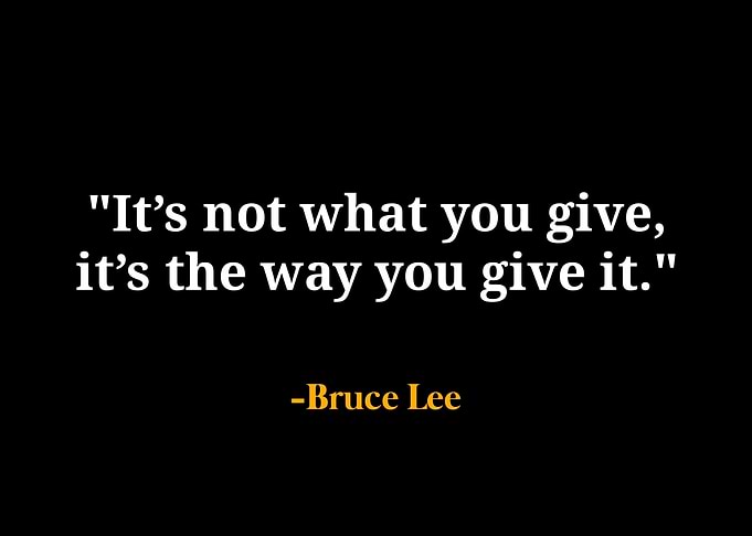 Bruce Lee Quote