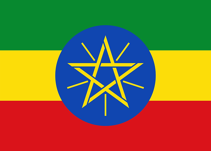Ethiopian Flag of Ethiopia