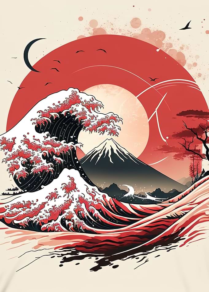 Wave Mountain Japan