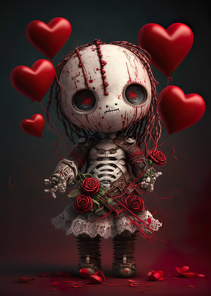 Valentine Voodoo Doll