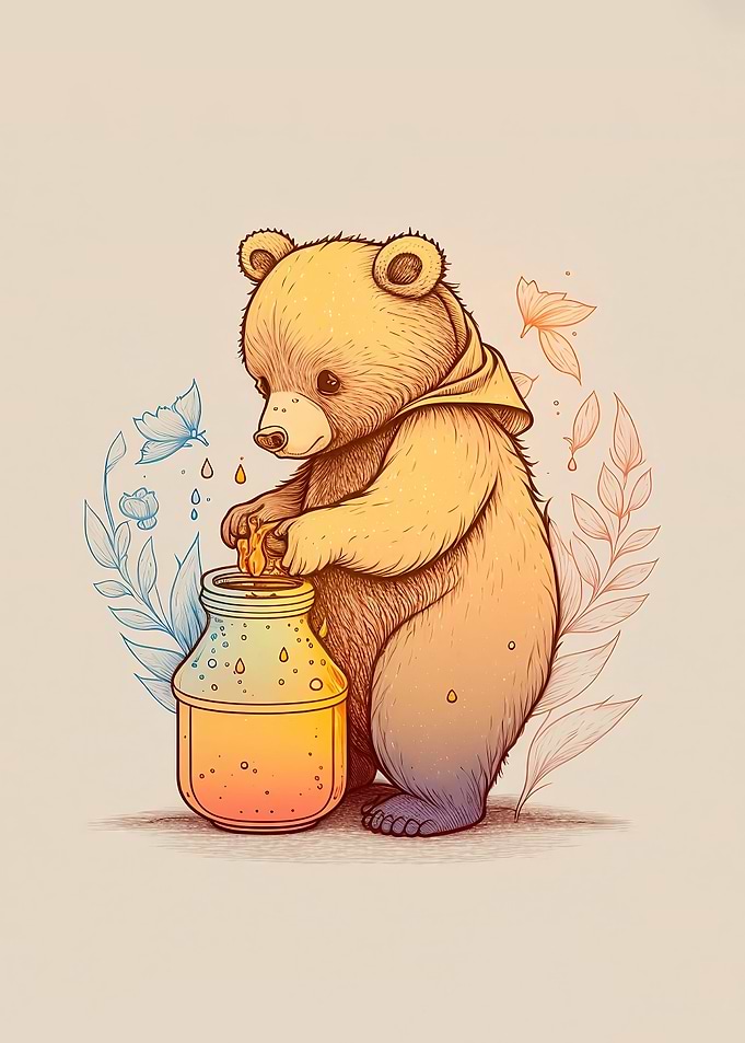 Cute Baby Bear