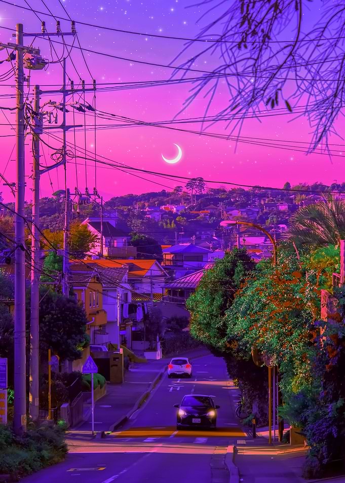 Pastel town