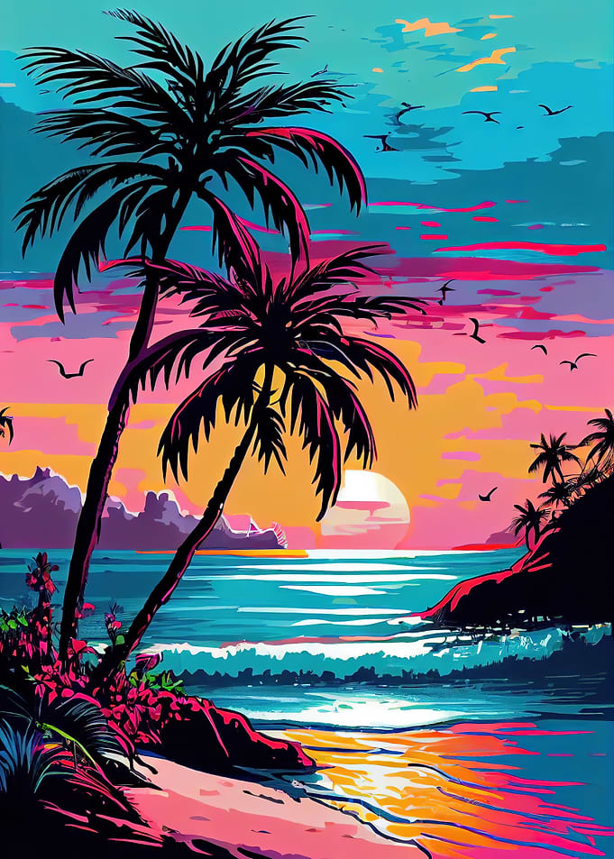 Glamorous Tropical Paradis