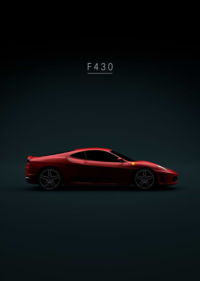 2004 Ferrari F430 Red
