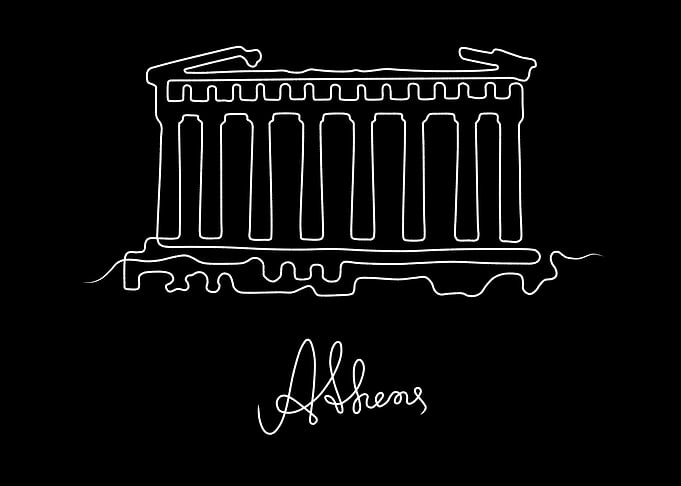 athens landscape