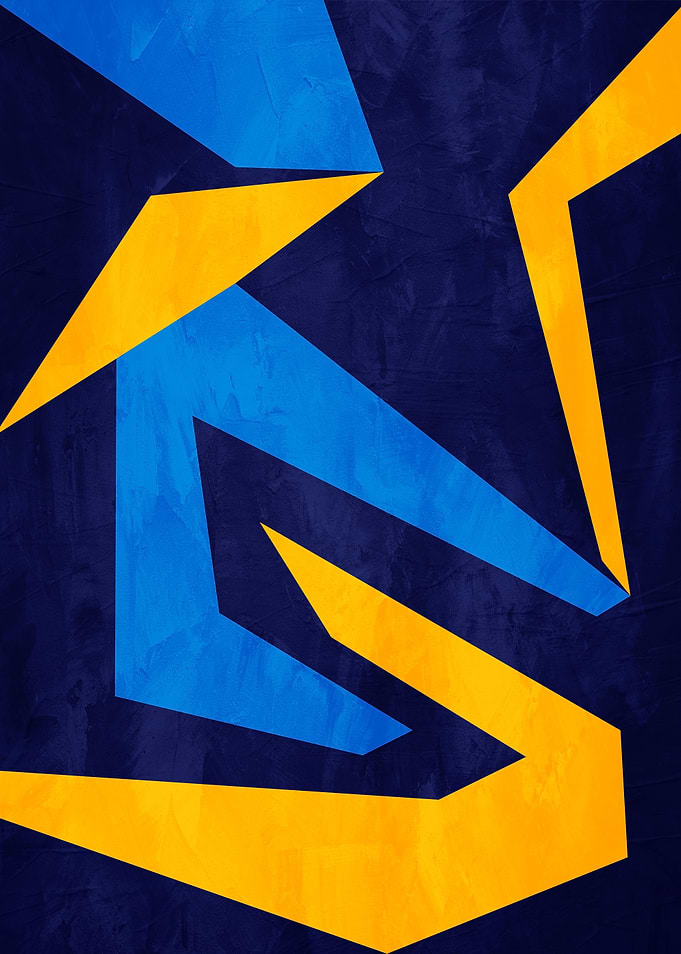 GEOMETRIC ABSTRACT 702A3