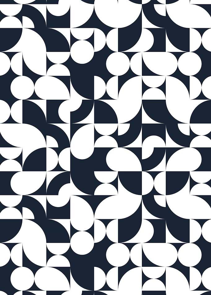 Minimal Midcentury Black