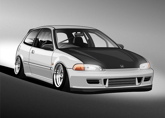 CLEAN HONDA CIVIC EG6 JDM