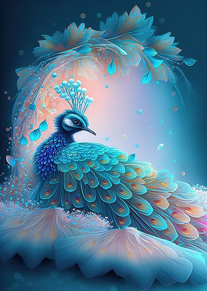 Peacock Animal Colorfull