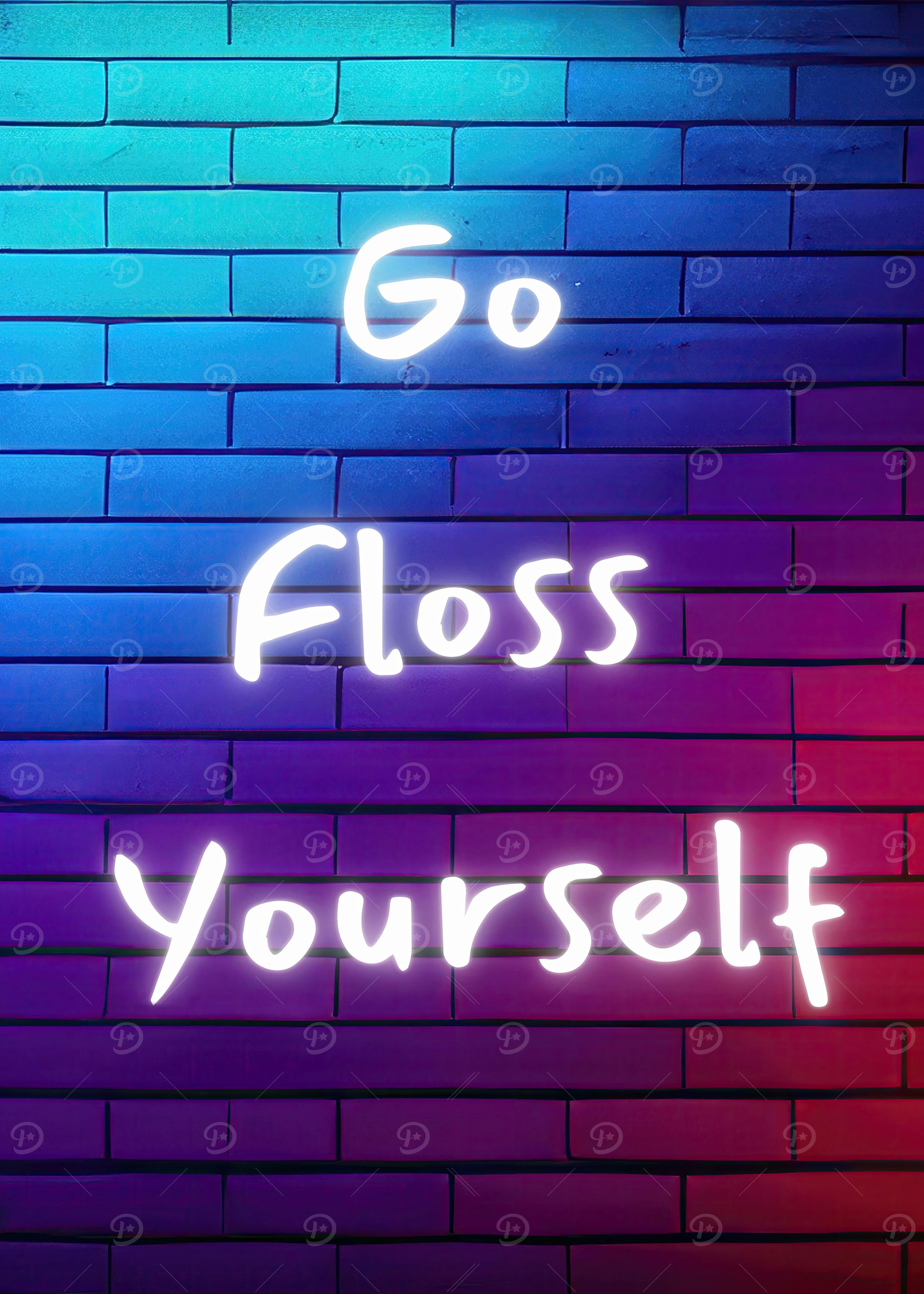 Floss yourself