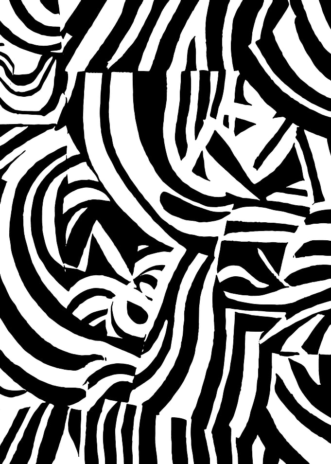 Black and White Abstract