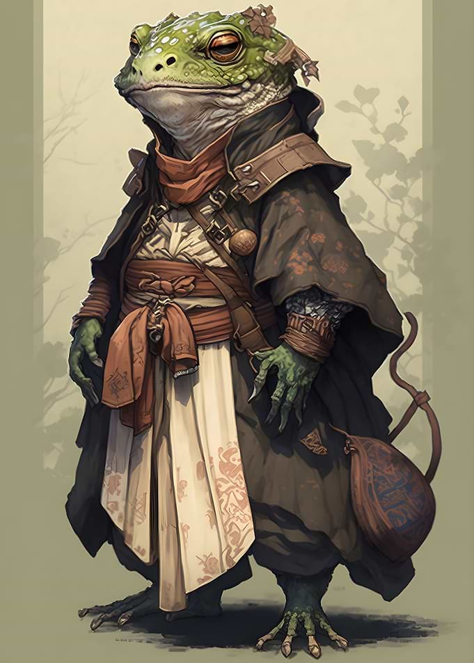 Ancient Frog Warrior