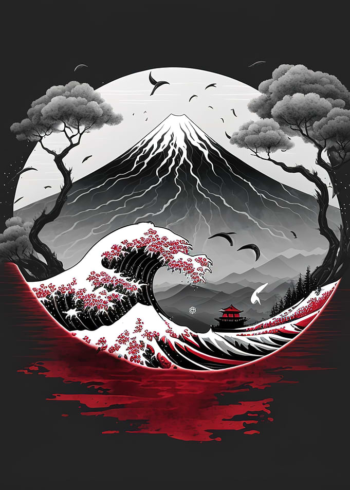 Wave Mountain Japan