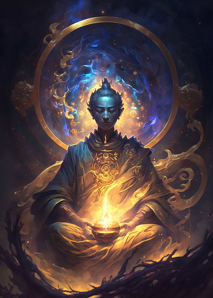 Cosmic Buddha