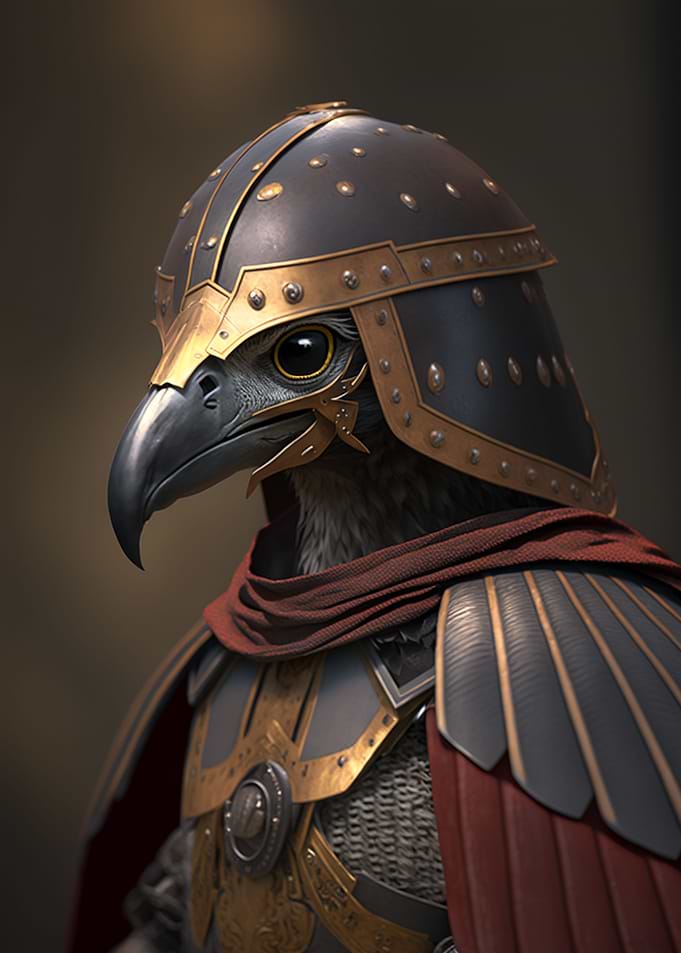 The warrior hawk