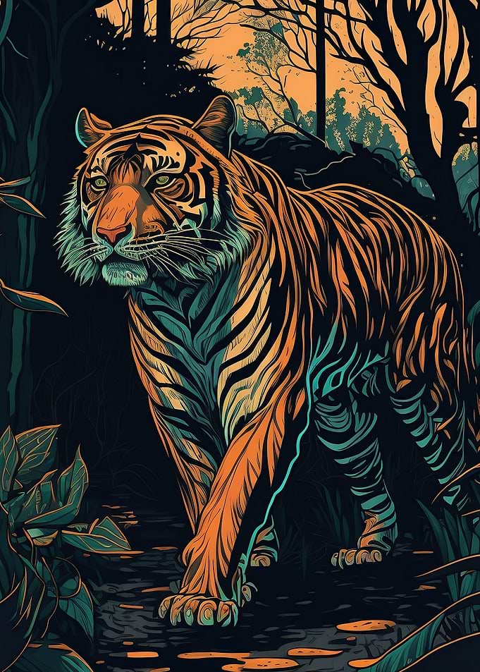Tiger Jungle King