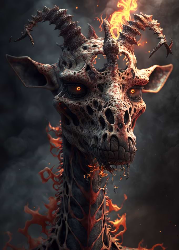 Demonic Giraffe