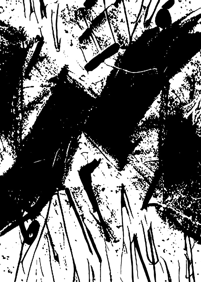 Black and White Abstract