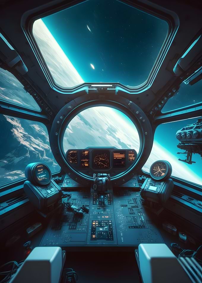 Spaceship Cockpit