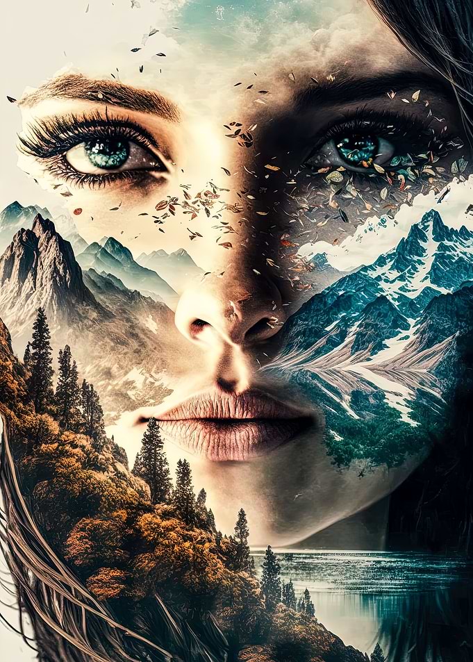 Beautiful Female Face