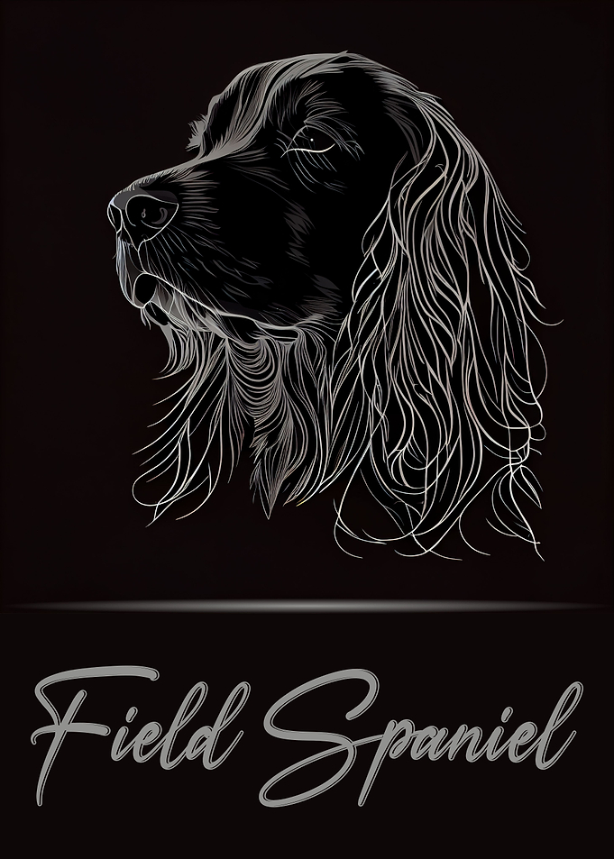 Field Spaniel Portrait