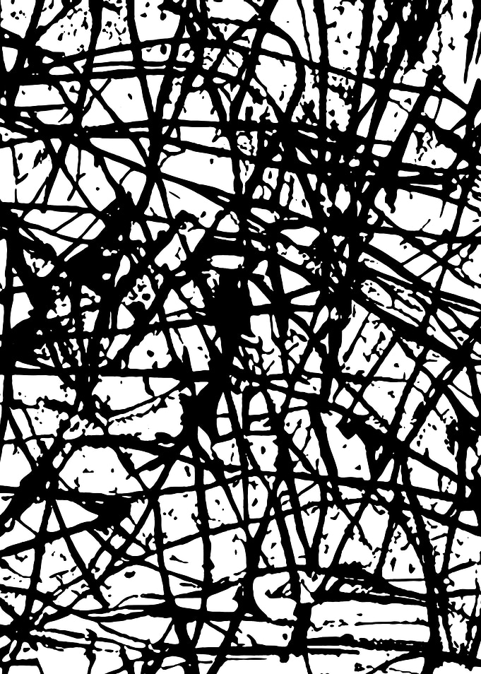 Black and White Abstract