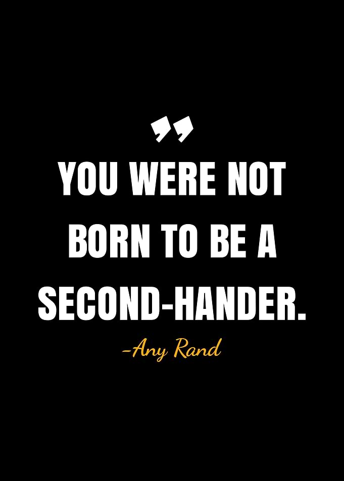 Any Rand Quote