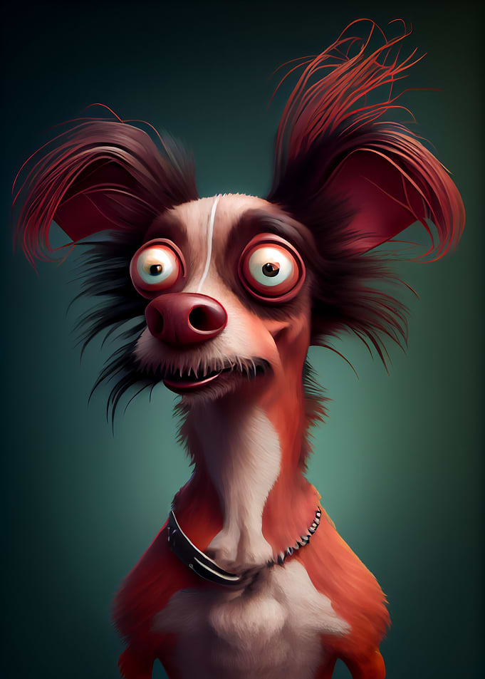 Dog is high